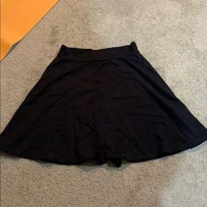 Black skirt